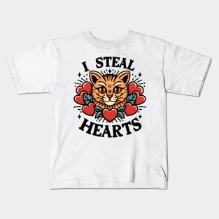 I Steal Hearts Kids T-Shirt